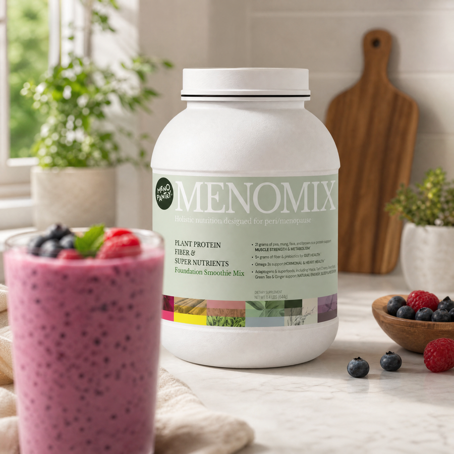 Protein, fiber and plants in one scoop