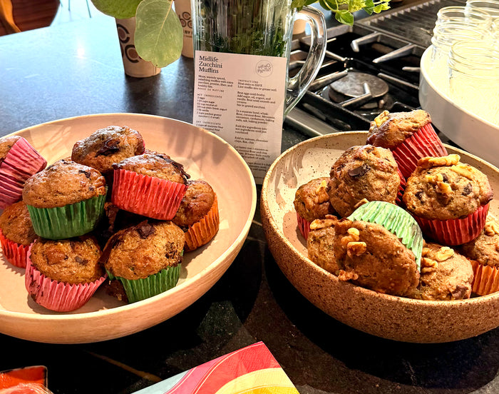 Midlife Chocolate Zucchini Muffins